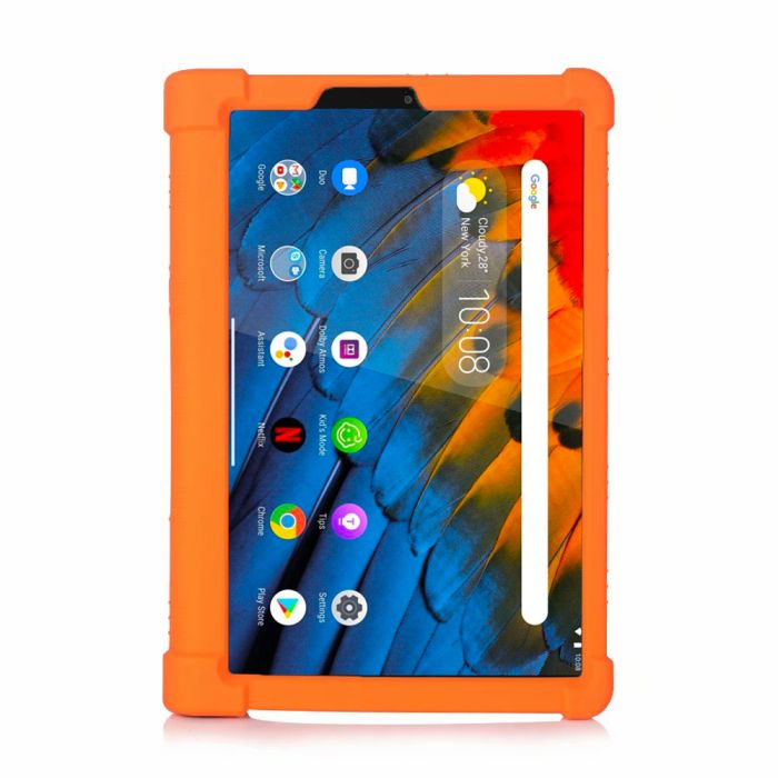 Чохол Silicon Lenovo Yoga Smart Tab YT-X705 Orange