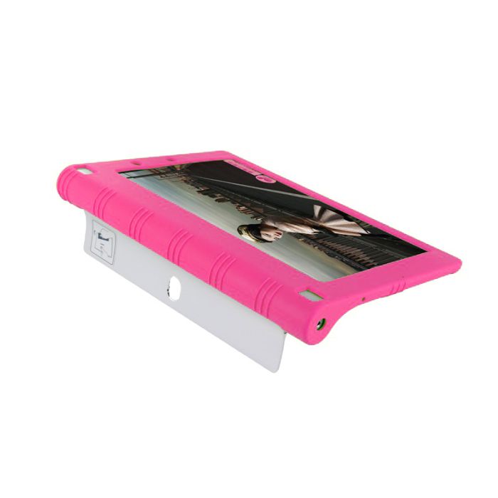 Чехол Silicon Lenovo Yoga Tablet 2 1050L HotPink