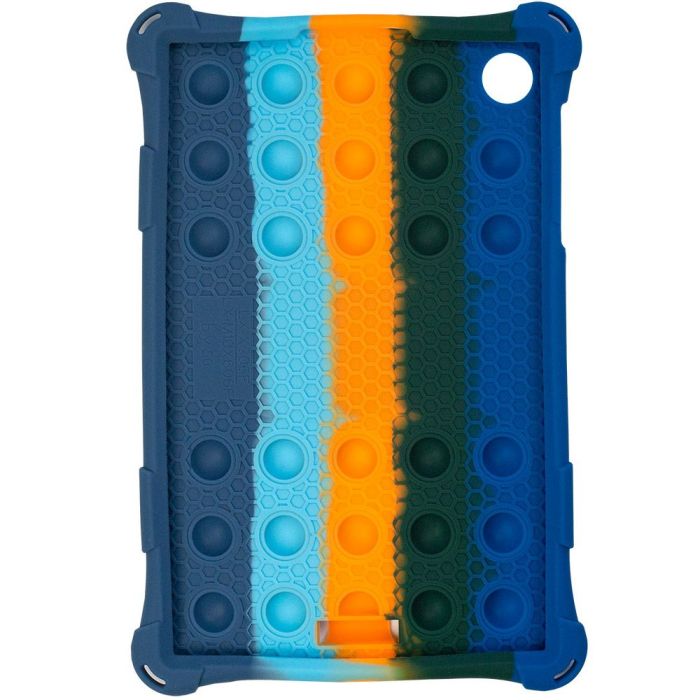 Чохол Silicon Popit Lenovo Tab M10 2nd Gen TB-X306 Rainbow DarkBlue