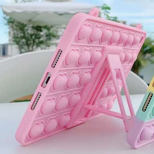 Чехол Silicon Popit Samsung Galaxy Tab A7 8.7 Lite Sm T225 T220 Pink