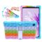Чохол Silicon Popit Samsung Galaxy Tab A7 lite Rainbow Sky