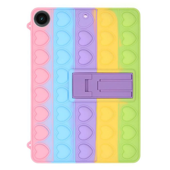 Чохол Silicon Popit Samsung Galaxy Tab A8 2021 TB X205 X200 Rainbow