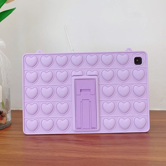 Чехол Silicon Popit Samsung Galaxy Tab S6 Lite Vioet