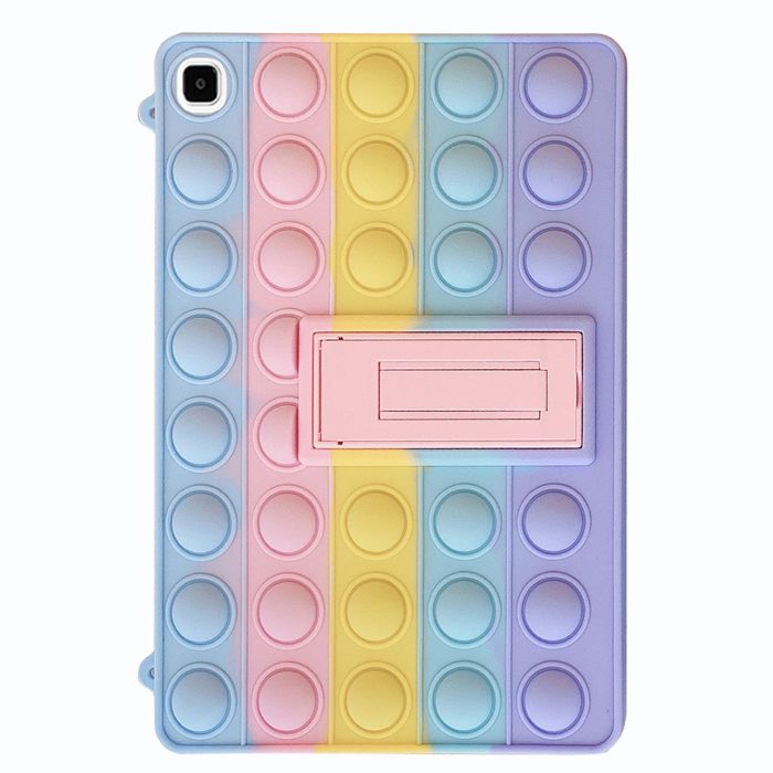 Чохол Silicon Popit Samsung Galaxy Tab S6 Lite Rainbow Violet