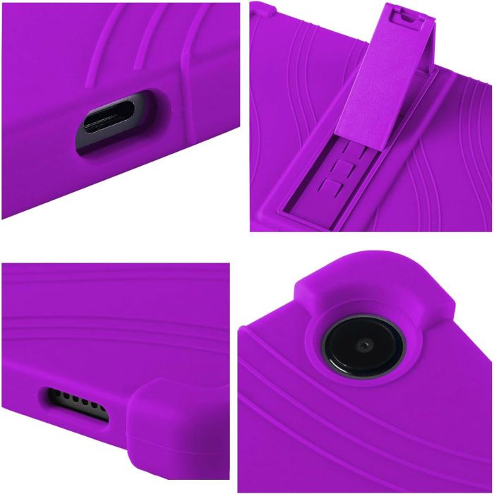 Чехол Silicon Samsung Galaxy Tab A9+ Plus SM X210 X215 Violet