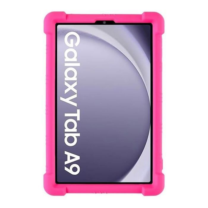 Чохол Silicon Samsung Galaxy Tab A9 SM X110 X115 Hotpink