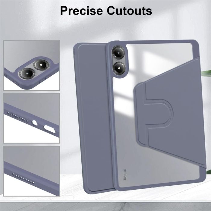 Чохол TOBY Pen holder 360 Poco Pad 12.1 / Xiaomi Redmi Pad Pro 2024 Violet