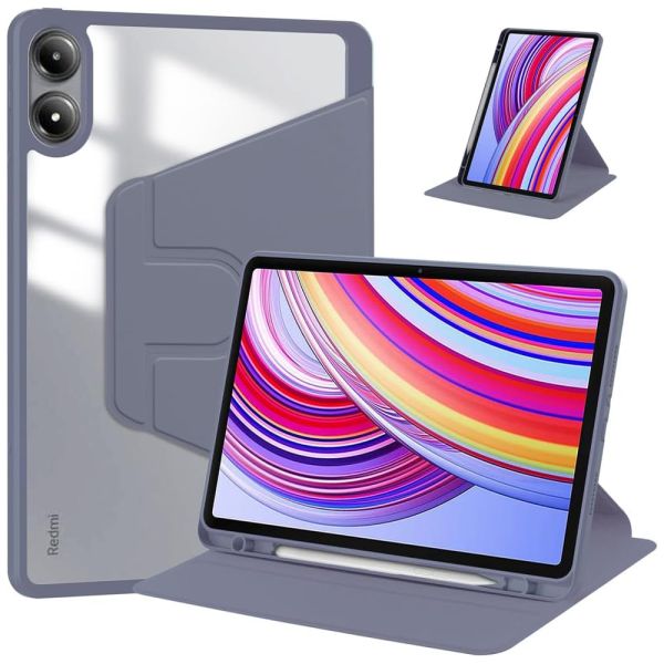 Чохол TOBY Pen holder 360 Poco Pad 12.1 / Xiaomi Redmi Pad Pro 2024 Violet