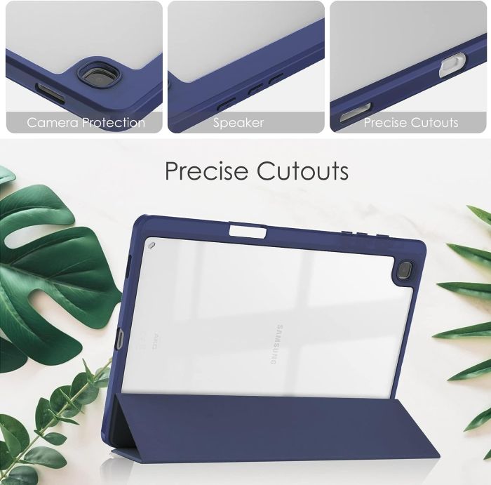 Чохол TOBY Gum Spen holder Samsung Tab S6 lite P610 P615 P613 P619 DarkBlue