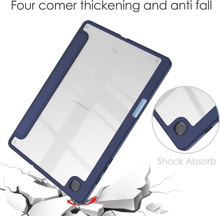 Чохол TOBY Gum Spen holder Samsung Tab S6 lite P610 P615 P613 P619 DarkBlue