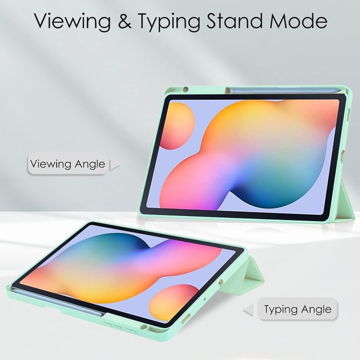Чохол TOBY Gum Spen holder Samsung Tab S6 lite P610 P615 P613 P619 Mint