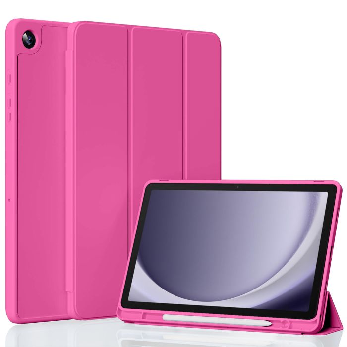 Чохол із Slot for Stylus для Samsung Galaxy Tab A11 / A9 (8.7'') (X110/X115) HotPink