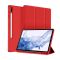 Чехол с Slot for Stylus для Samsung Galaxy Tab S7 FE 12.4" / S7+ / S8+ Красный
