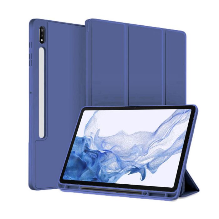 Чохол with Slot for Stylus для Samsung Galaxy Tab S11 Ultra (14.6'') Темно-синій
