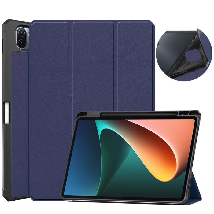 Чохол Gum Smart Pen holder for Xiaomi Mipad 5/5 pro DarkBlue
