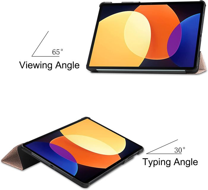 Чехол 3fold Xiaomi Mi Pad 5 12.4 2022 RoseGold