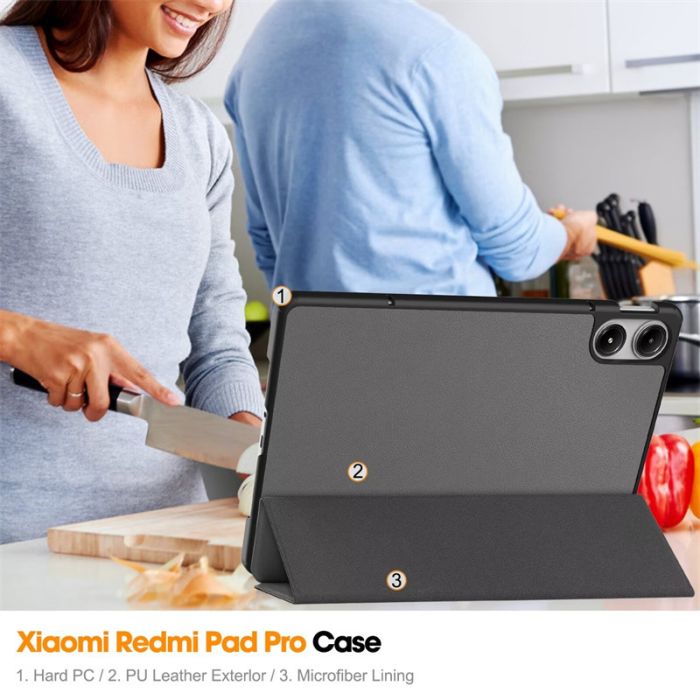 Чохол Xiaomi Redmi Pad Pro 12.1 3fold Grey