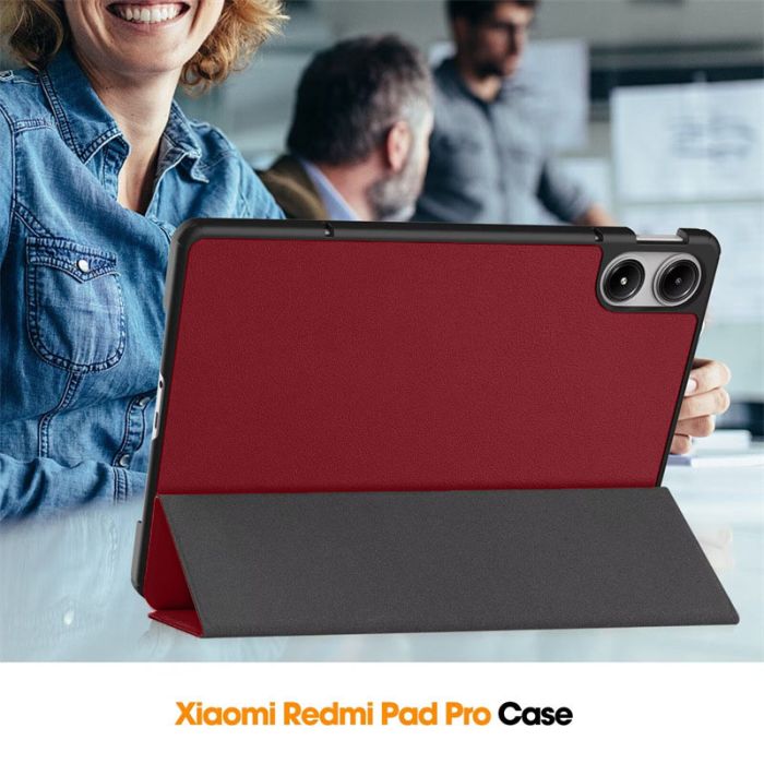 Чохол Xiaomi Redmi Pad Pro 12.1 3fold DarkRed