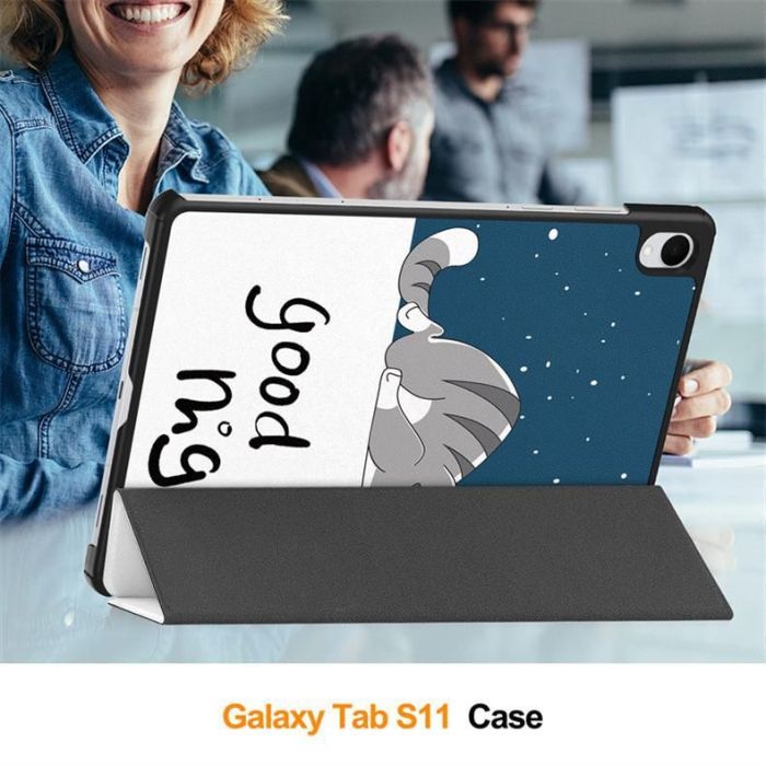 Чехол Print Samsung Galaxy Tab S11 SM-X730 SM-X736 SleepyCat