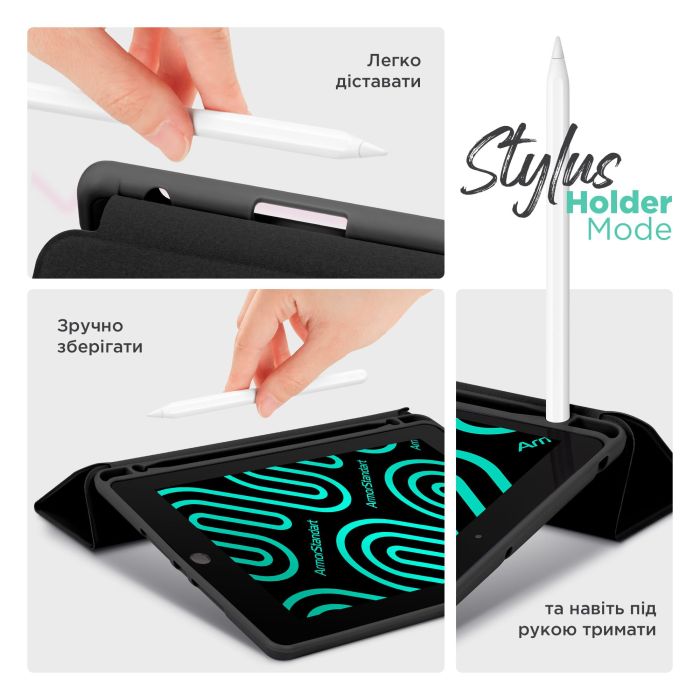 Чохол Gum Active Pen holder Lenovo Tab P11 11.5 TB350 TB355 Black
