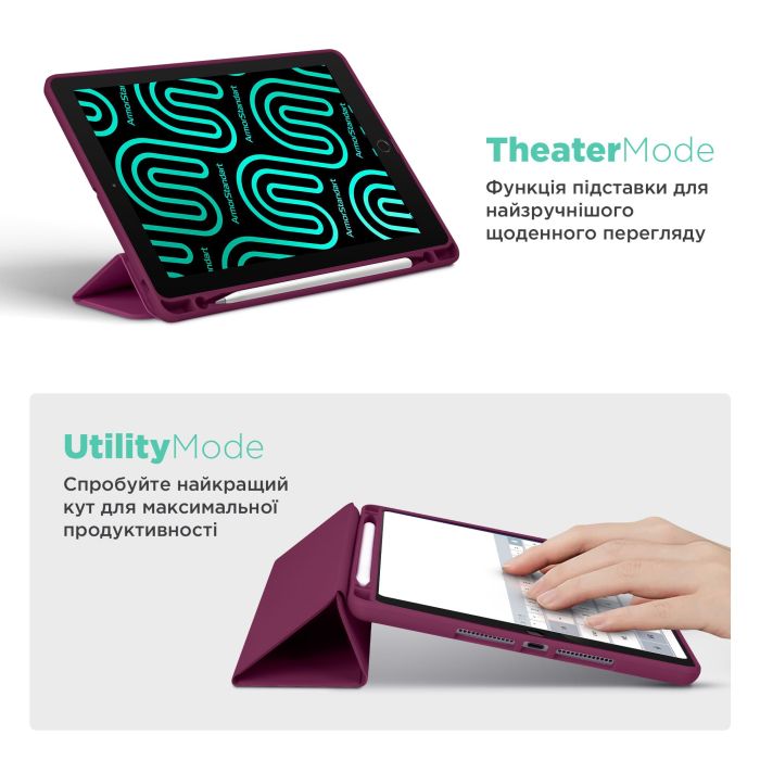 Чохол Gum Active Pen holder Lenovo Tab P11 11.5 TB350 TB355 Cherry