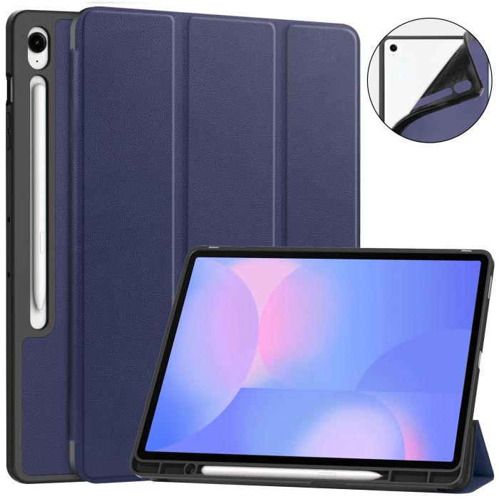 Чохол Gum Active Pen Samsung Galaxy Tab S10 FE+ Plus 13.1 SM-X626 SM-X620 DarkBlue