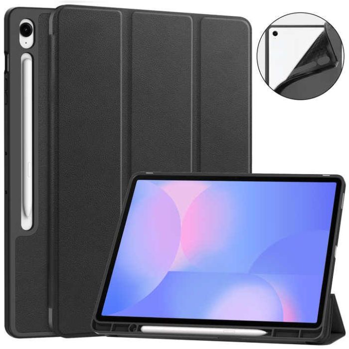 Чохол Gum Active Pen Samsung Galaxy Tab S10 FE+ Plus 13.1 SM-X626 SM-X620 Black