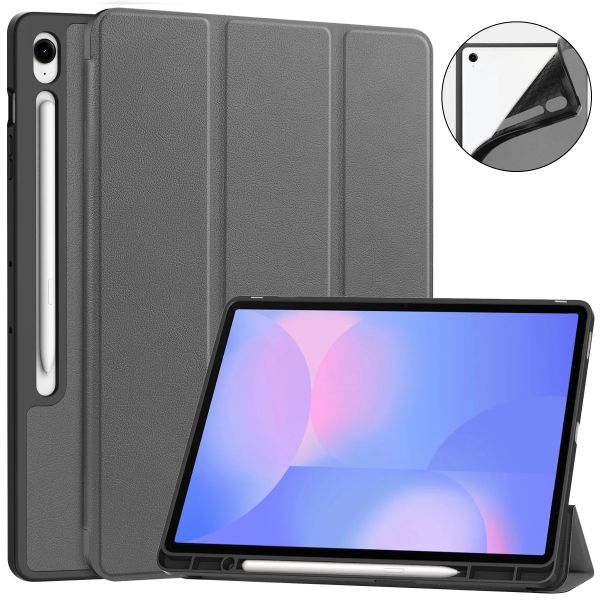 Чохол Gum Active Pen Samsung Galaxy Tab S10 FE+ Plus 13.1 SM-X626 SM-X620 Grey