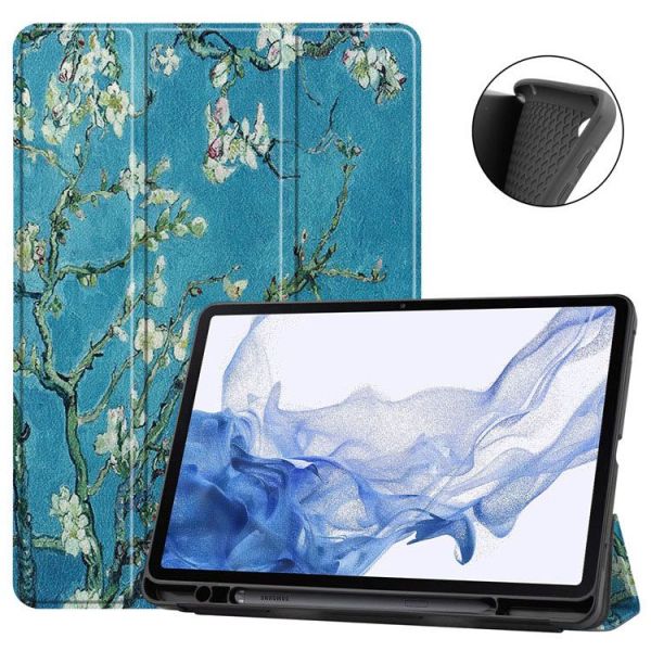 Чехол Gum Spen Print Samsung Galaxy Tab S6 lite P610 P615 Sakura