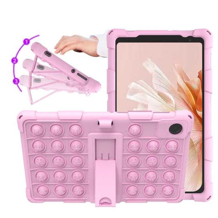Чехол Silicon Popit Samsung Galaxy Tab A11 SM X130 X135 Pink
