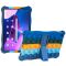 Чохол Silicon Popit Lenovo Tab M10 3rd Gen TB328XU TB328FU Rainbow DarkBlue
