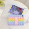 Чехол Silicon Popit Samsung Galaxy Tab A 10.1 2019 T515 T510 Rainbow Violet