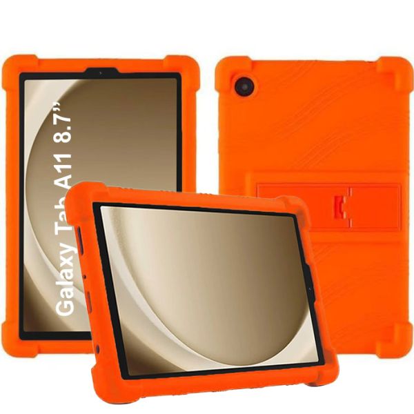Чохол Silicon Samsung Galaxy Tab A11 8.7 X130 X135 Orange