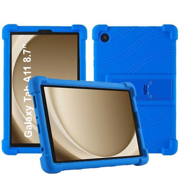 Чохол Silicon Samsung Galaxy Tab A11 8.7 X130 X135 DarkBlue
