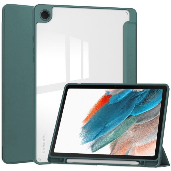 Чохол TOBY Gum Spen holder Samsung Galaxy Tab A11 Plus SM X230 X235 X236 Dakgreen