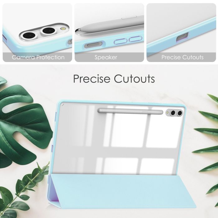 Чохол TOBY Gum Spen holder Samsung Galaxy Tab S10 Ultra/S9 Ultra 14.6 SkyBkue