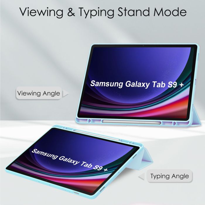 Чохол TOBY Gum Spen holder Samsung Galaxy Tab S10 Ultra/S9 Ultra 14.6 SkyBkue