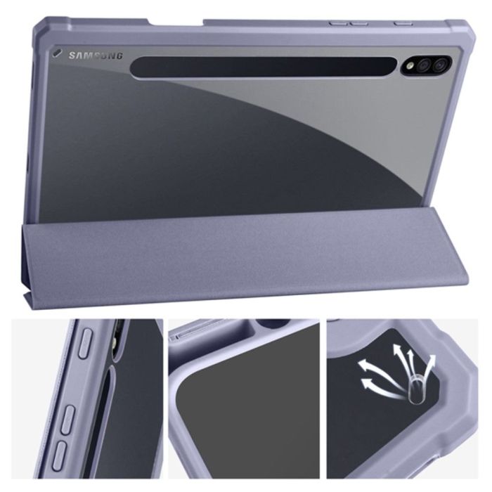 Чехол TOBY Gum Spen holder Samsung Galaxy Tab S10 Ultra/S9 Ultra 14.6 Violet