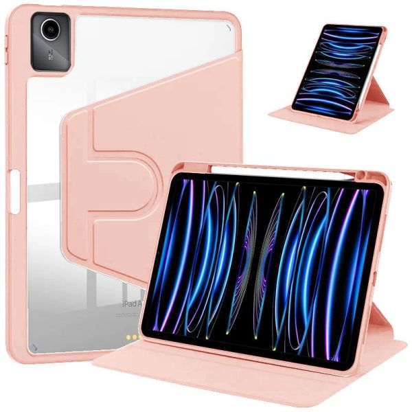 Чохол TOBY Pen holder 360 Lenovo Idea Tab 11 / Xiaoxin Pad 2025 TB336ZU TB336FU Pink