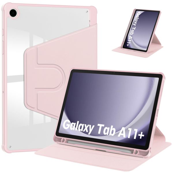 Чохол TOBY Pen holder 360 Samsung Galaxy Tab A11 Plus Pink