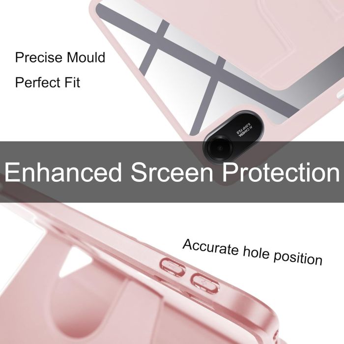 Чохол TOBY Pen holder 360 Xiaomi Redmi Pad 2 2025 Pink