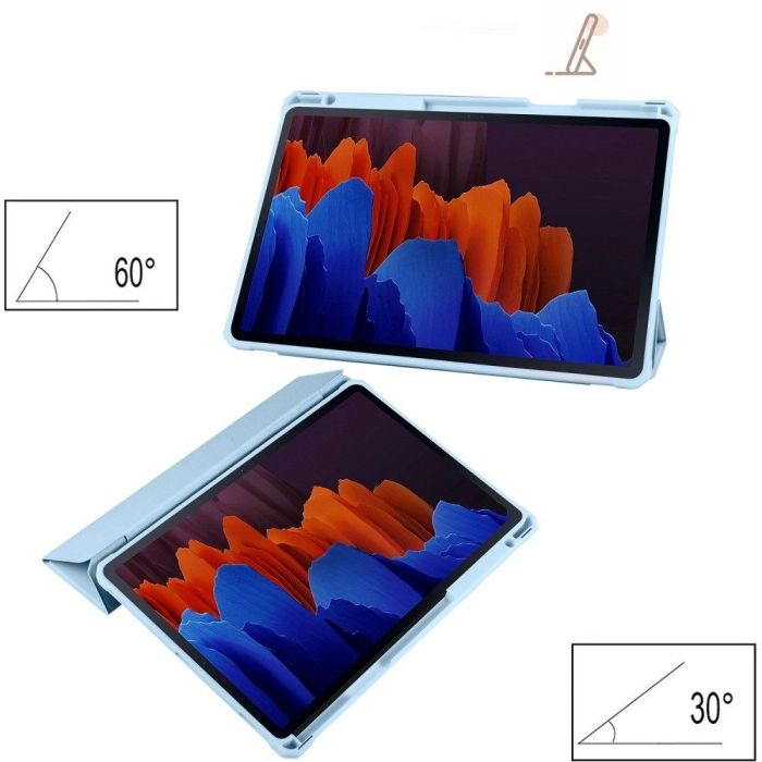 Чехол TOBY Gum Spen holder Samsung Galaxy Tab S10 Lite SkyBlue