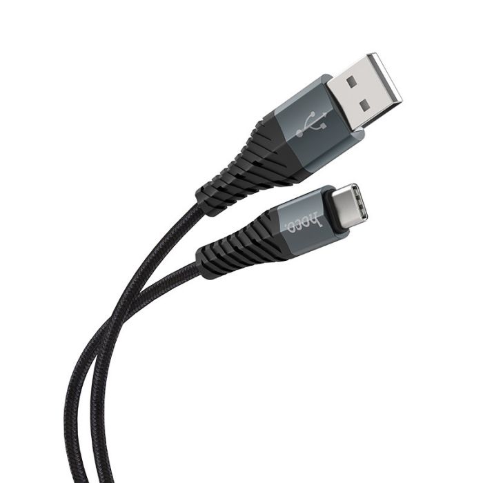 Дата кабель Hoco X38 Cool Type-C (1m) Черный