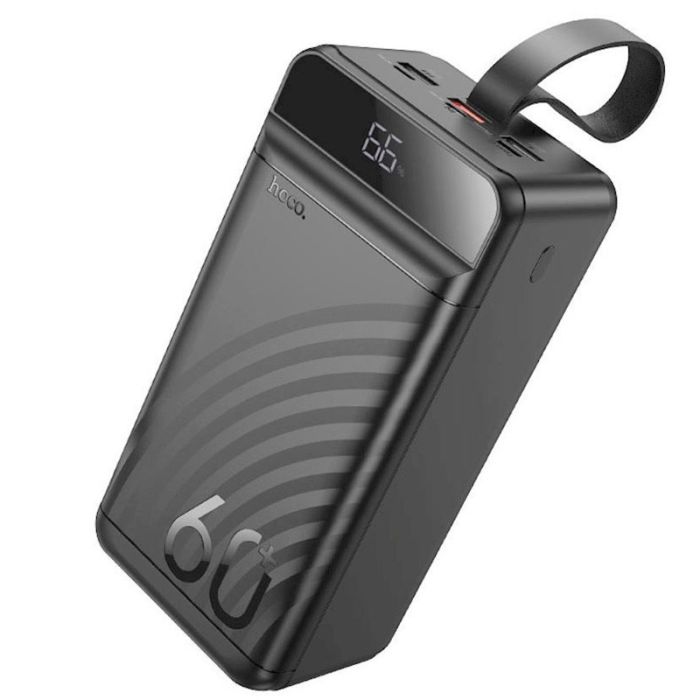Портативное ЗУ Power Bank Hoco J123C Element 22.5W+PD20W 60000 mAh Black