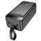 Портативное ЗУ Power Bank Hoco J123C Element 22.5W+PD20W 60000 mAh Black