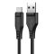 Дата кабелю Acefast C3-04 USB-A to USB-C TPE (1.2m) Black