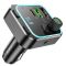 Автомобільна зарядка FM-модулятор Borofone BC53 Highway PD20W+QC3.0 Black