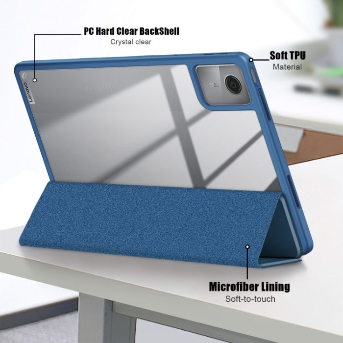 Чохол TOBY Pen holder Lenovo Tab M11 Xiaoxin Pad 2024 11 DarkBlue
