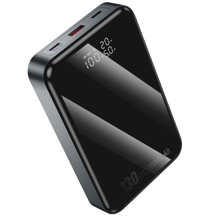 Портативное ЗУ Power Bank Hoco Q30A Fast charge 130W 20000 mAh Metal