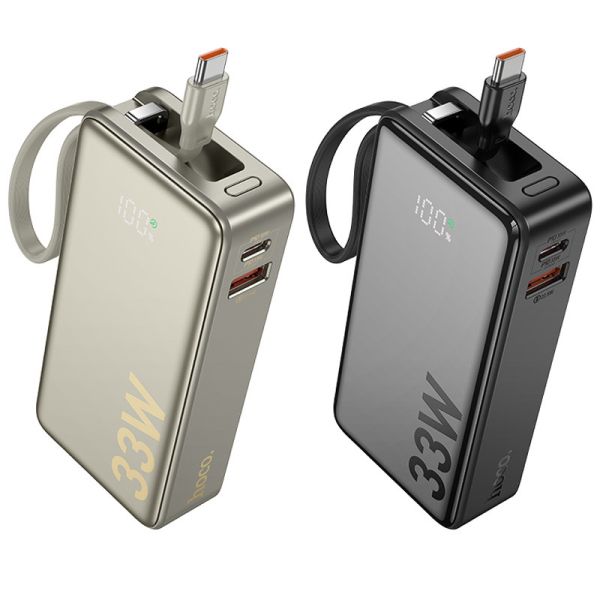 Power Bank Hoco Q27A Jewel 22.5W+PD33W 10000 mAh Titanium